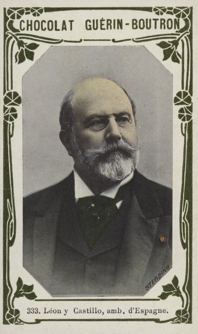 Leon y Castillo, ambassadeur dEspagne (farget bilde) av French School