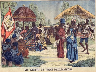 Ashantis (Achanti eller Asante) i Ghana ved Jardin d