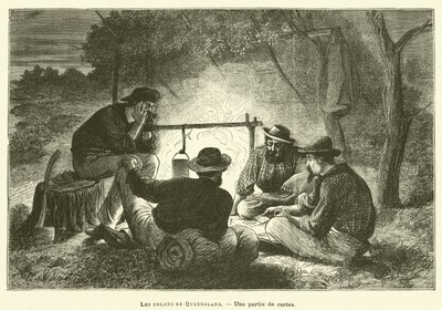 The Settlers Of Queensland (gravering) av French School