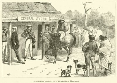 The Settlers Of Queensland (gravering) av French School