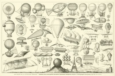 The Toques Of Air Navigation (gravering) av French School