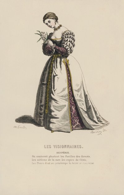The Visionaries, Skipper (farget gravering) av French School