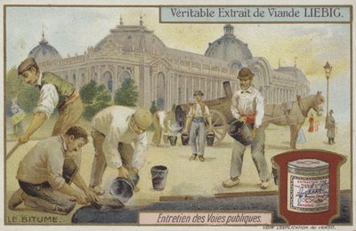 Liebig-kort med veivedlikehold av French School