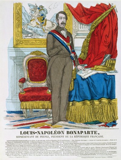 Louis-Napoleon Bonaparte (1808-73) fremtidige Napoleon III av French School