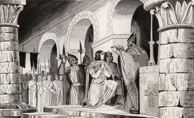 Louis III (863-82) og Carloman (865-84) kronet sammen, fra 