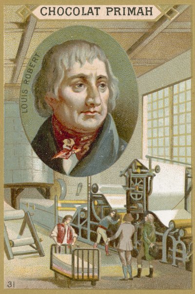 Louis Robert, fransk maskiningeniør og oppfinner av French School