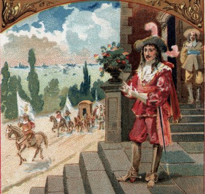 Ludvig XIII (1601-1643) tilbrakte natten til 5. juni av French School