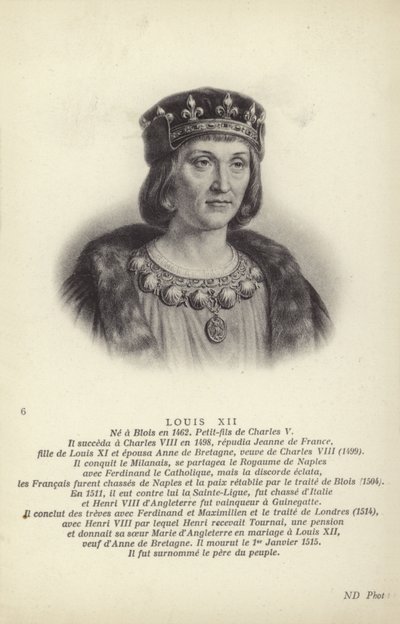 Ludvig XII av French School