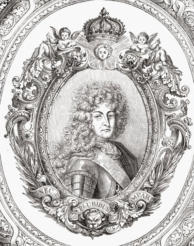 Louis XIV (1638-1715) fra 