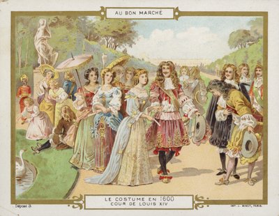 Ludvig XIV av French School