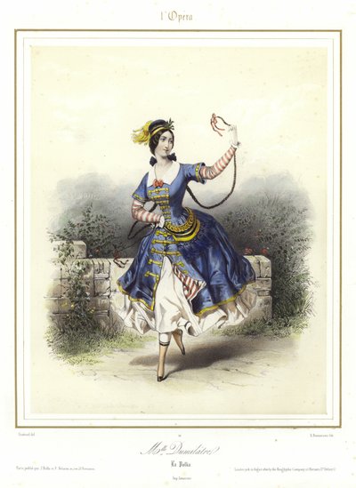 Louise Fitz James i Pas Ventien the Annals of the Opera av French School