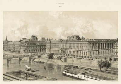 Louvre, 1867 av French School