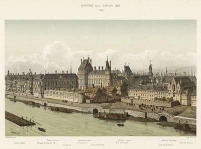 Louvre under Louis XIII, 1622 av French School