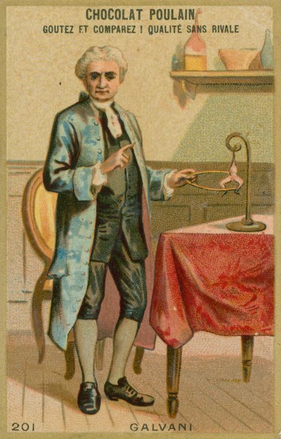 Luigi Galvani av French School