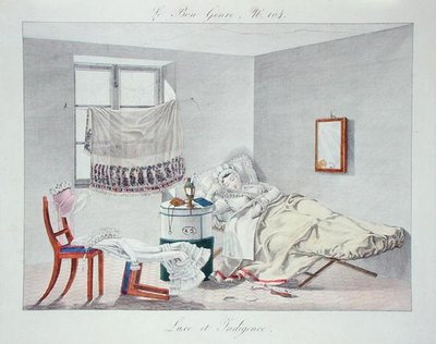 Luksus og fattigdom, plate 104 fra 