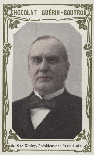 Mckinley, president i USA (farget bilde) av French School