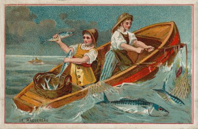 Makrell (chromolitho) av French School