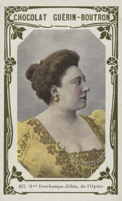 Madame Deschamps-Jehin, de lOpera (farget bilde) av French School