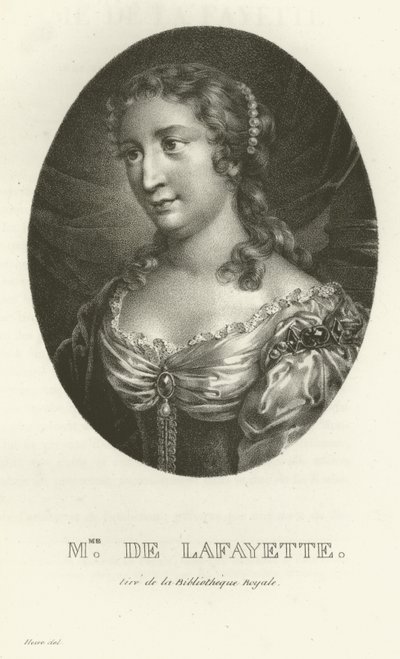 Madame de Lafayette av French School