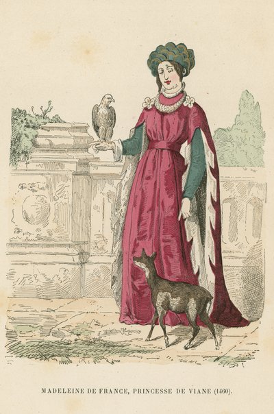 Madeleine av Frankrike, prinsesse av Viana av French School