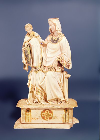 Madonna og barn av French School
