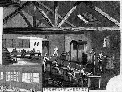 Tobakksfabrikk, Paris av French School