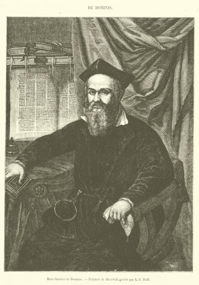 Marc-Antoine de Dominis (gravering) av French School