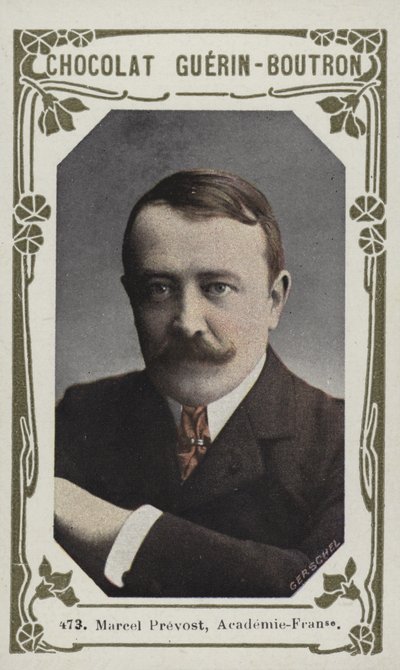 Marcel Prevost, Academie-Francaise (farget bilde) av French School