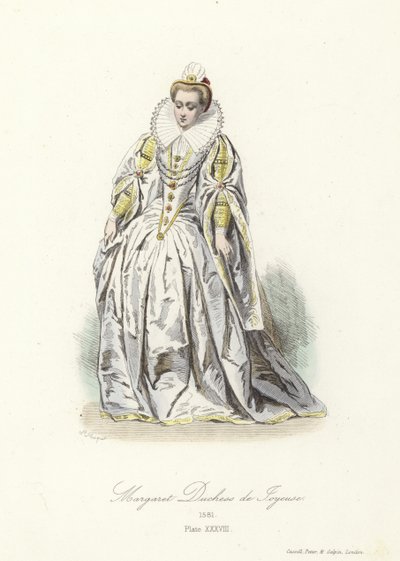 Margaret, hertuginne av Joyeuse av French School