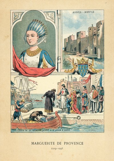 Marguerite av Provence av French School