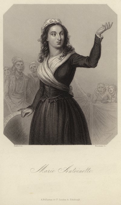 Marie Antoinette - Dronning av Frankrike (1755 - 1793) av French School