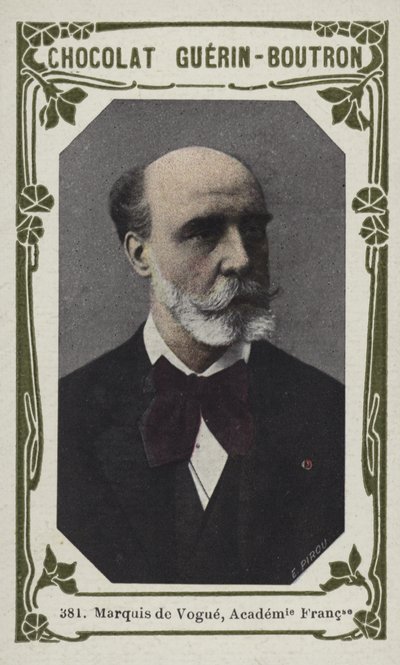Marquis de Vogue, French Academy (farget bilde) av French School