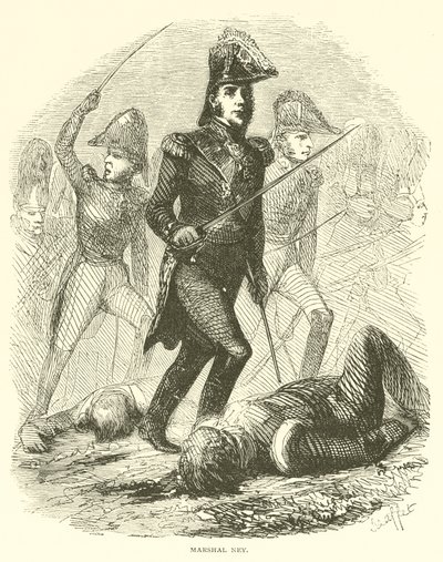 Marshal Ney (gravering) av French School