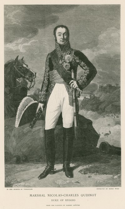 Marskalk Nicolas-Charles Oudinot av French School