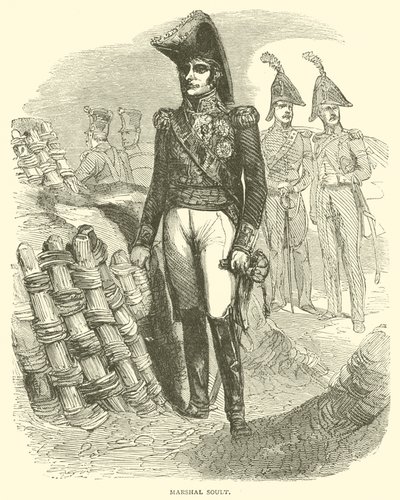 Marshal Soult (gravering) av French School