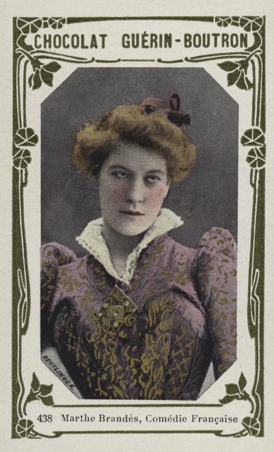 Marthe Brandes, Comedie Francaise (farget bilde) av French School
