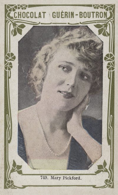 Mary Pickford (farget bilde) av French School