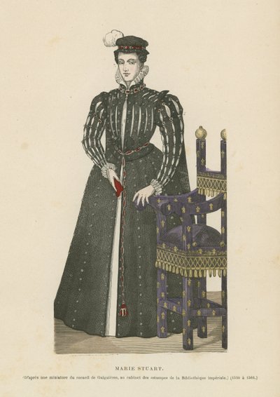 Mary, dronningen av skottene av French School