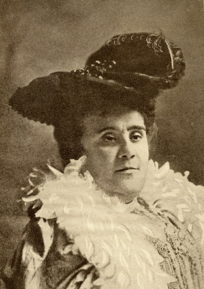 Matilde Serao (1856-1927) (lito) av French School