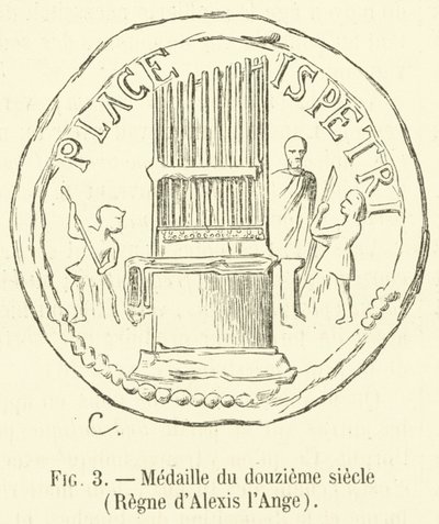 Medalje fra det tolvte århundre, Reign of Alexis the Angel (gravering) av French School