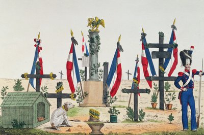 Medor, Louvres trofaste hund, ca. 1831 av French School