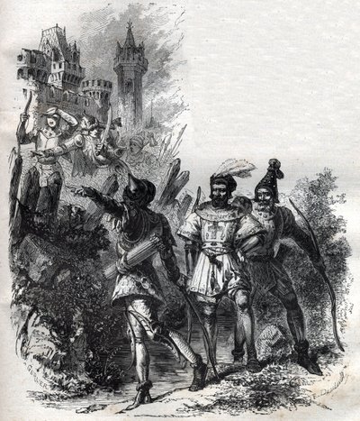Leiesoldater og banditter til pave Clement VI (Peter Roger av French School
