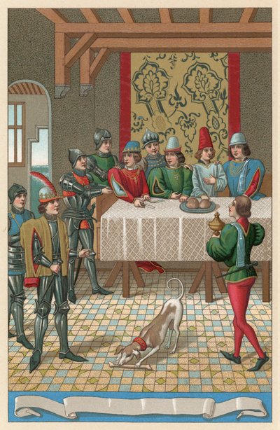 Middelalderdrakt av French School