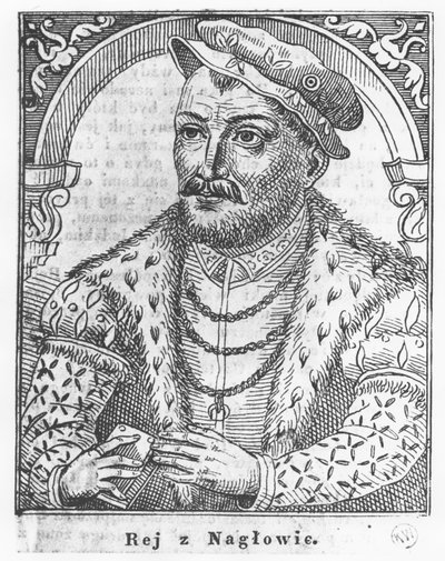 Mikolaj Rej (gravering) av French School