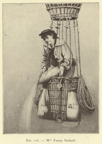 Mme Fanny Godard (gravering) av French School