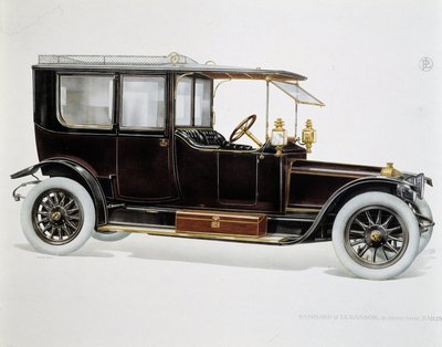Model Limousine - i "" The Panhard and Levassor Establishments"" av French School