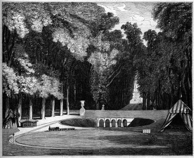 Modell av jernbanen bygget for Prince Imperial (sønn av Napoleon III), i Saint Cloud Park av French School