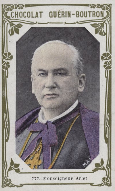 Monseigneur Arlet (farget bilde) av French School