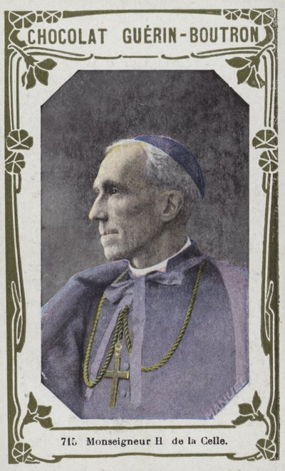 Monsignor H de la Celle (farget bilde) av French School
