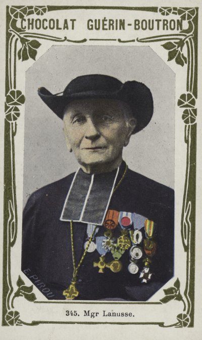 Monseigneur Lanusse (farget bilde) av French School